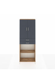 Arges Dolap 4 Raflı 2 Çekmeceli 2 Kapaklı 88x30x243 - S33M289V8A