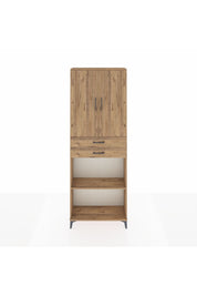Arges Dolap 4 Raflı 2 Çekmeceli 2 Kapaklı 88x30x243 - S33M289V9A