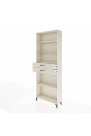 Arges Dolap 4 Raflı 2 Çekmeceli 88x30x243 - S33M290V1A