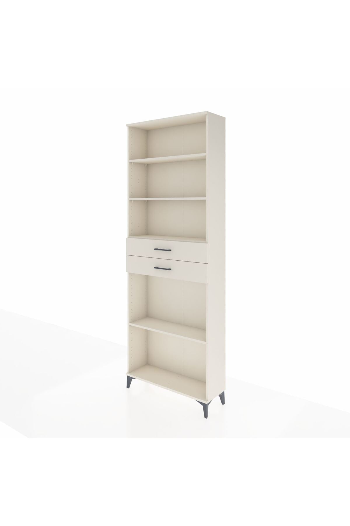 Arges Dolap 4 Raflı 2 Çekmeceli 88x30x243 - S33M290V1A