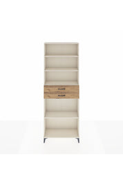 Arges Dolap 4 Raflı 2 Çekmeceli 88x30x243 - S33M290V3A