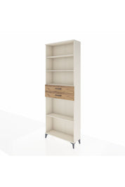 Arges Dolap 4 Raflı 2 Çekmeceli 88x30x243 - S33M290V3A