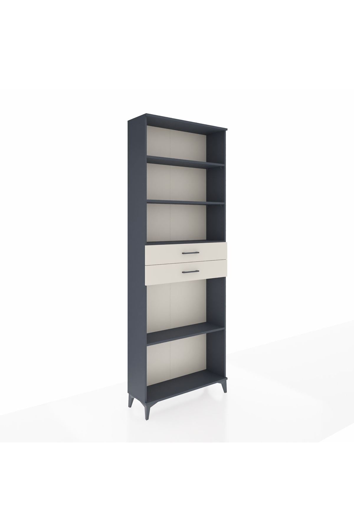 Arges Dolap 4 Raflı 2 Çekmeceli 88x30x243 - S33M290V4A