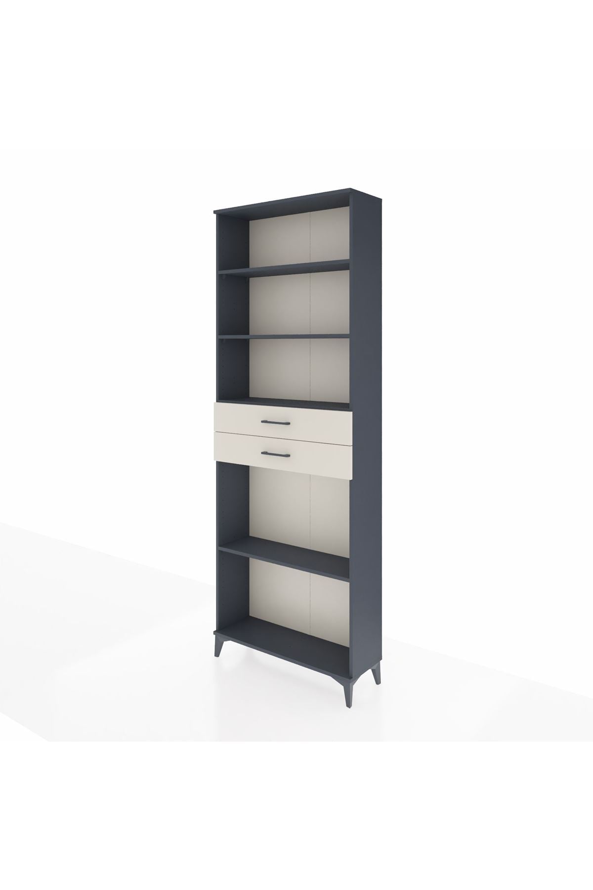 Arges Dolap 4 Raflı 2 Çekmeceli 88x30x243 - S33M290V4A