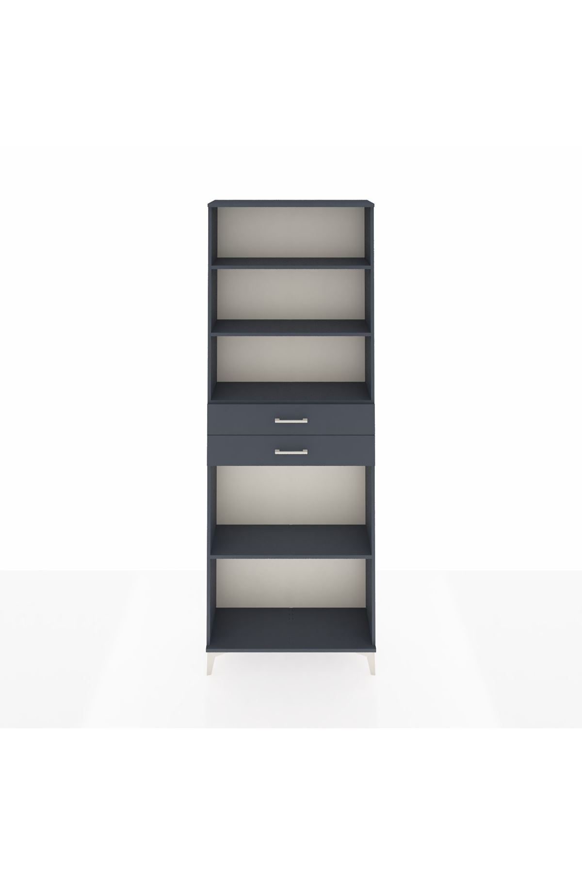 Arges Dolap 4 Raflı 2 Çekmeceli 88x30x243 - S33M290V5A