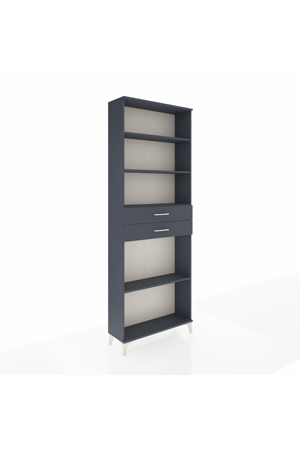 Arges Dolap 4 Raflı 2 Çekmeceli 88x30x243 - S33M290V5A