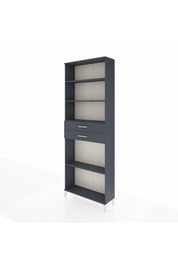 Arges Dolap 4 Raflı 2 Çekmeceli 88x30x243 - S33M290V5A