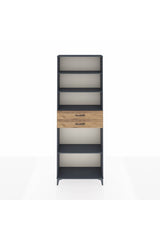 Arges Dolap 4 Raflı 2 Çekmeceli 88x30x243