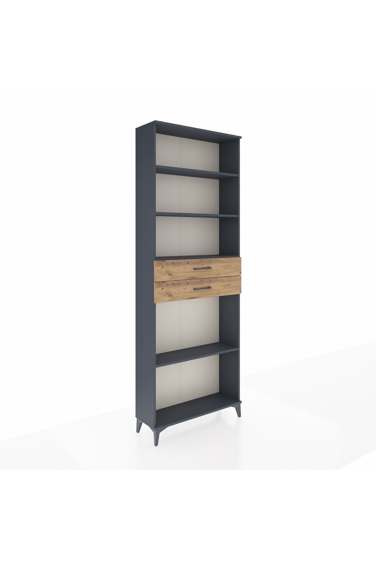 Arges Dolap 4 Raflı 2 Çekmeceli 88x30x243 - S33M290V6A