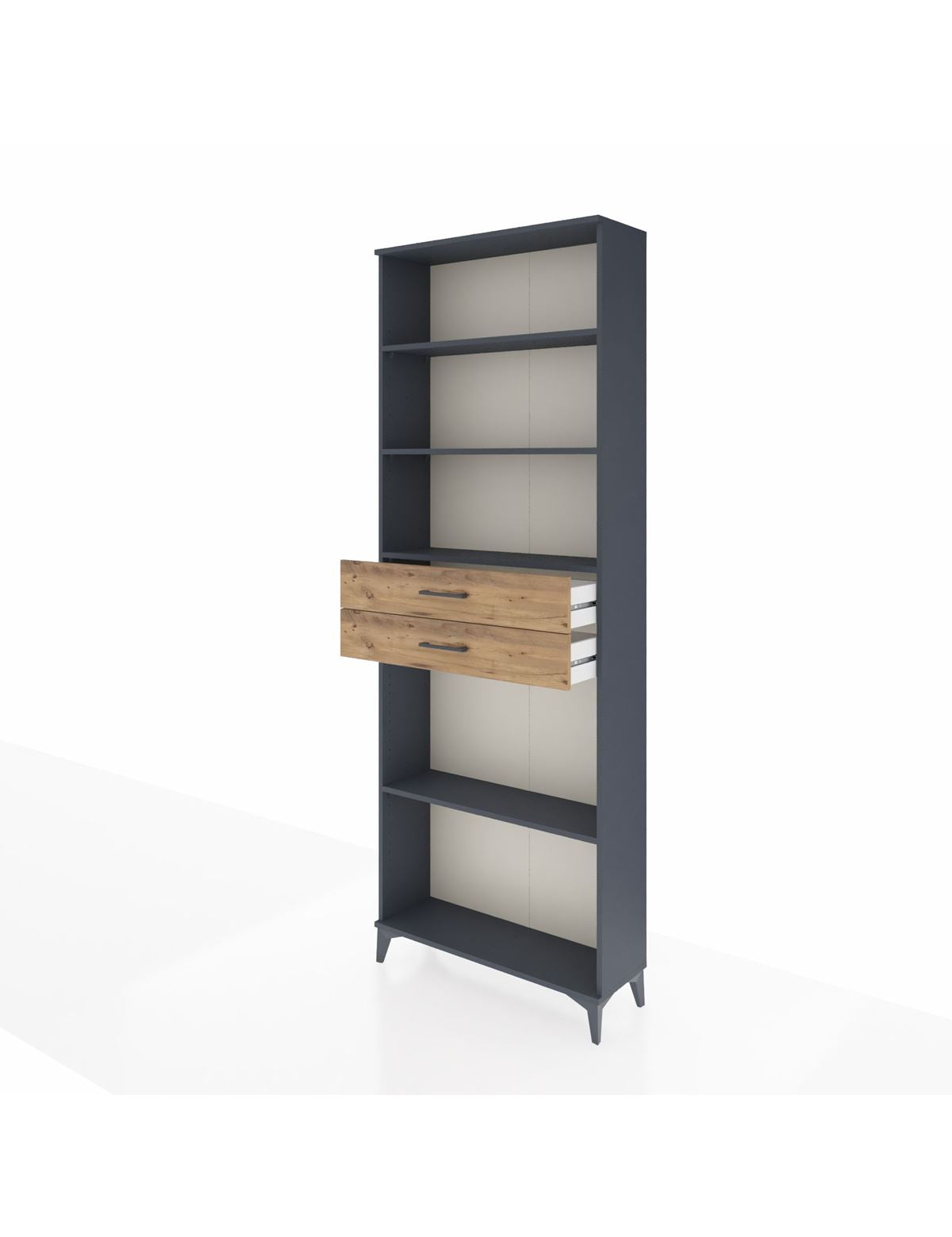 Arges Dolap 4 Raflı 2 Çekmeceli 88x30x243 - S33M290V6A