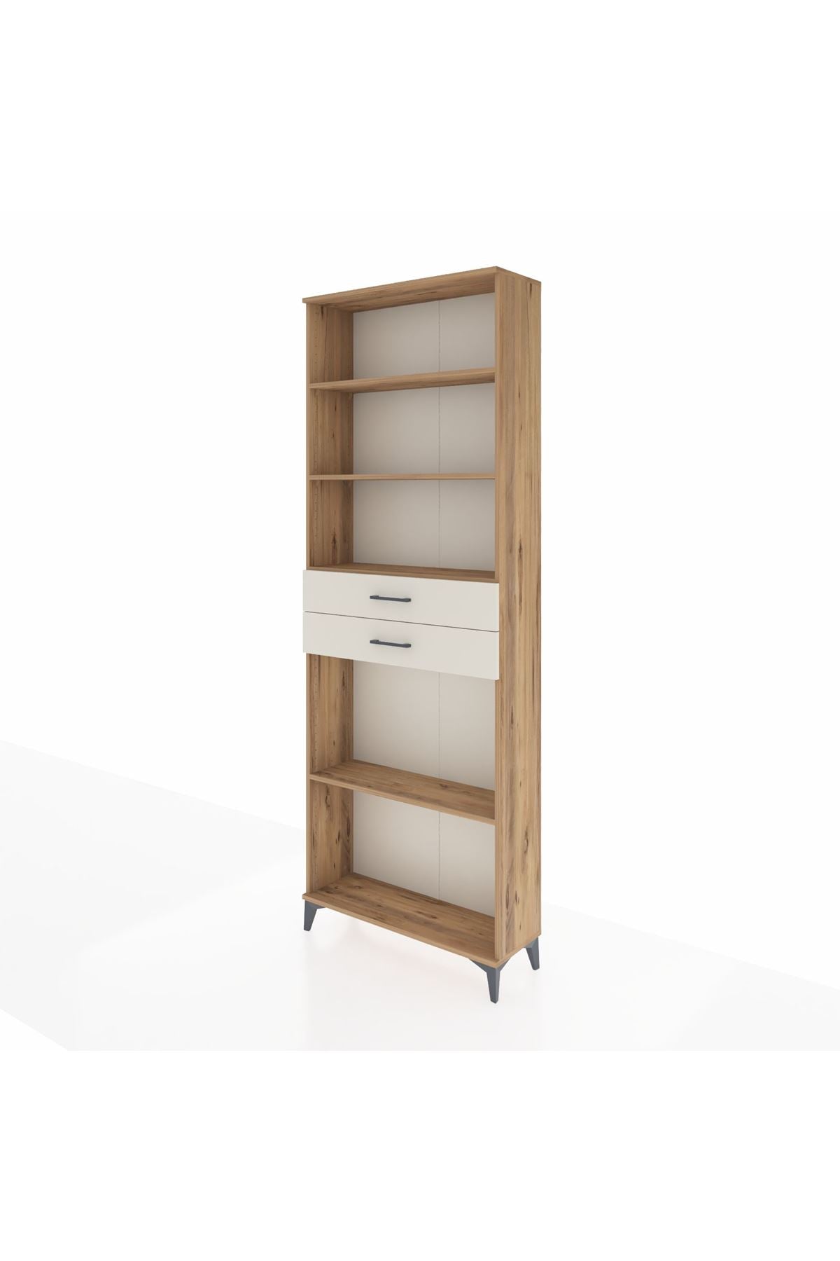 Arges Dolap 4 Raflı 2 Çekmeceli 88x30x243 - S33M290V7A