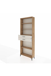 Arges Dolap 4 Raflı 2 Çekmeceli 88x30x243 - S33M290V7A