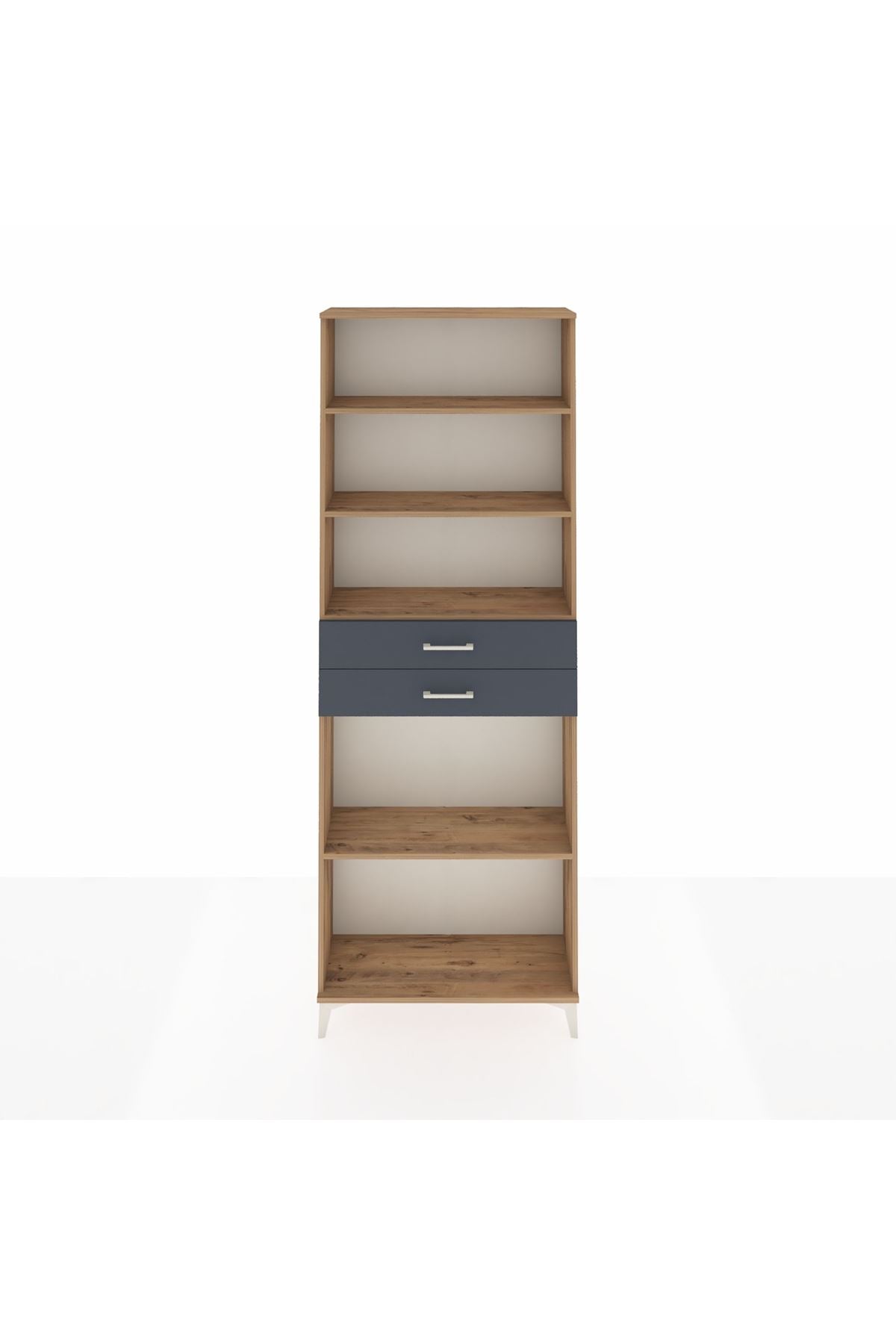 Arges Dolap 4 Raflı 2 Çekmeceli 88x30x243 - S33M290V8A