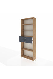 Arges Dolap 4 Raflı 2 Çekmeceli 88x30x243 - S33M290V8A