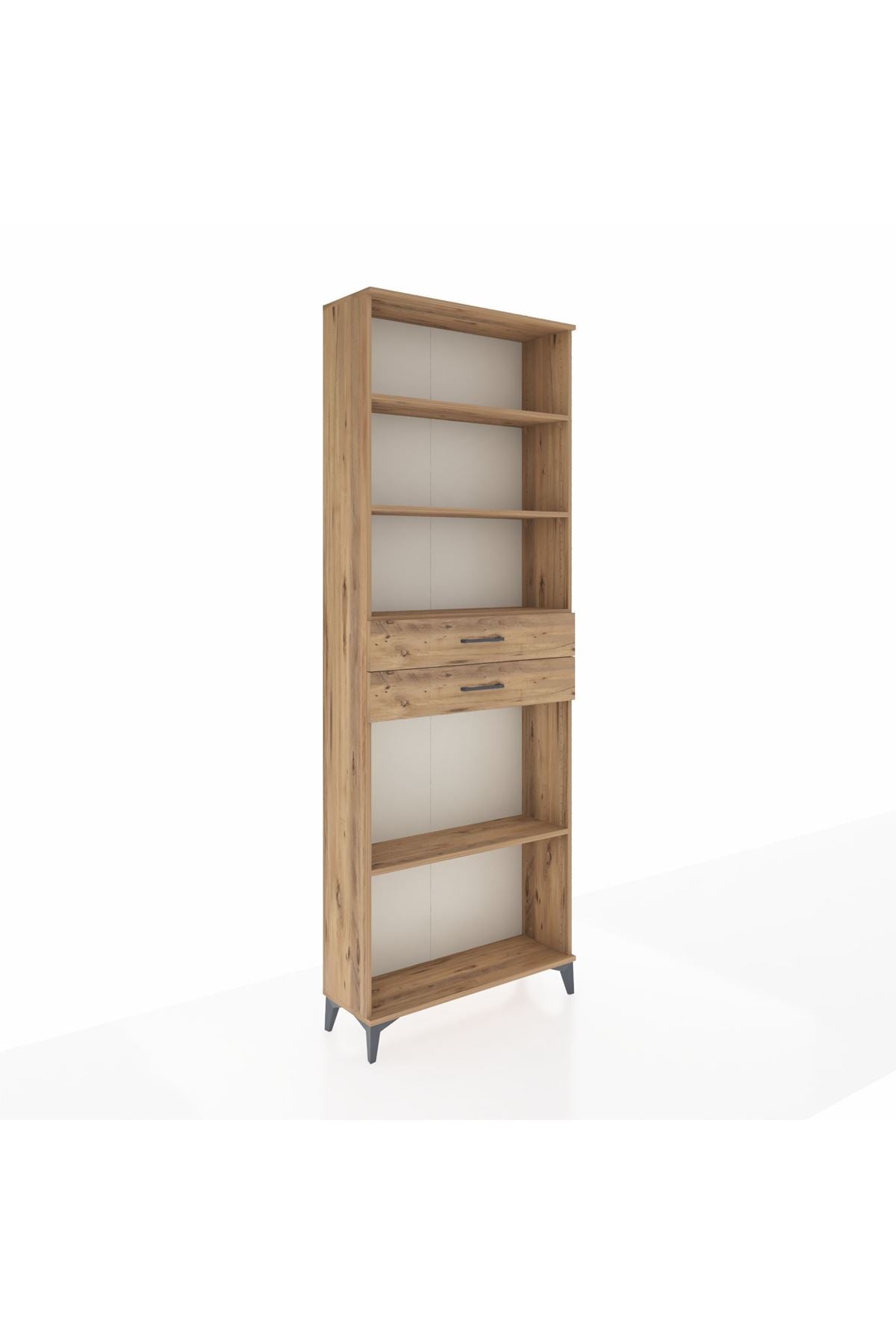 Arges Dolap 4 Raflı 2 Çekmeceli 88x30x243 - S33M290V9A