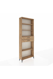 Arges Dolap 4 Raflı 2 Çekmeceli 88x30x243 - S33M290V9A