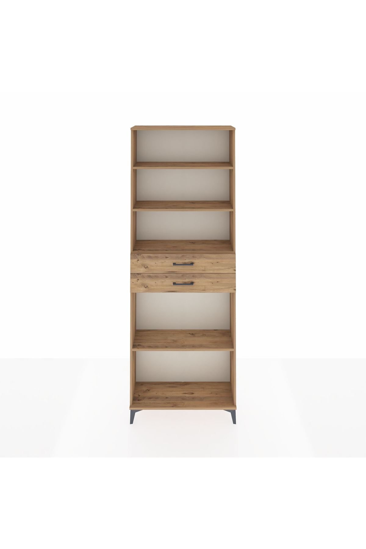 Arges Dolap 4 Raflı 2 Çekmeceli 88x30x243 - S33M290V9A