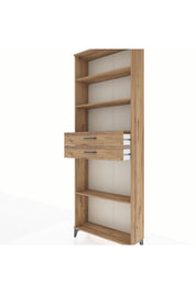 Arges Dolap 4 Raflı 2 Çekmeceli 88x30x243 - S33M290V9A