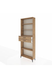 Arges Dolap 4 Raflı 2 Çekmeceli 88x30x243 - S33M290V9A