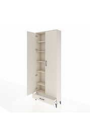 Arges Dolap 6 Raflı Tek Çekmeceli 2 Kapaklı 88x30x243 - S33M291V1A