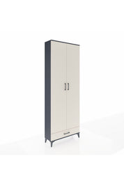 Arges Dolap 6 Raflı Tek Çekmeceli 2 Kapaklı 88x30x243 - S33M291V4A