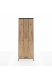 Arges Dolap 6 Raflı Tek Çekmeceli 2 Kapaklı 88x30x243 - S33M291V6A