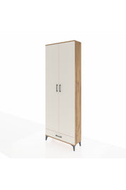 Arges Dolap 6 Raflı Tek Çekmeceli 2 Kapaklı 88x30x243 - S33M291V7A