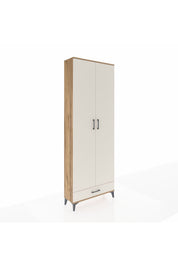 Arges Dolap 6 Raflı Tek Çekmeceli 2 Kapaklı 88x30x243 - S33M291V7A