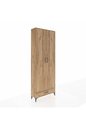 Arges Dolap 6 Raflı Tek Çekmeceli 2 Kapaklı 88x30x243 - S33M291V9A
