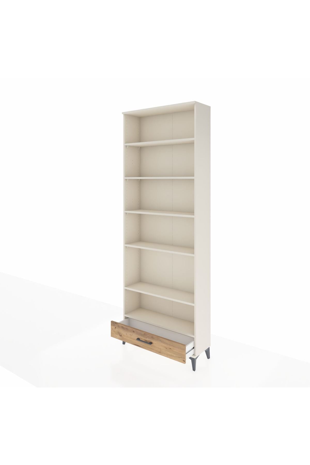 Arges Dolap 6 Raflı Tek Çekmeceli 88x30x243 - S33M292V3A