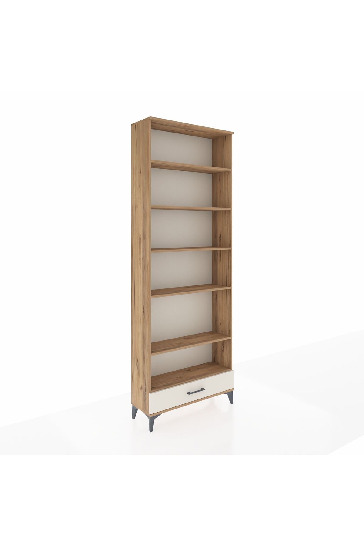 Arges Dolap 6 Raflı Tek Çekmeceli 88x30x243 - S33M292V7A