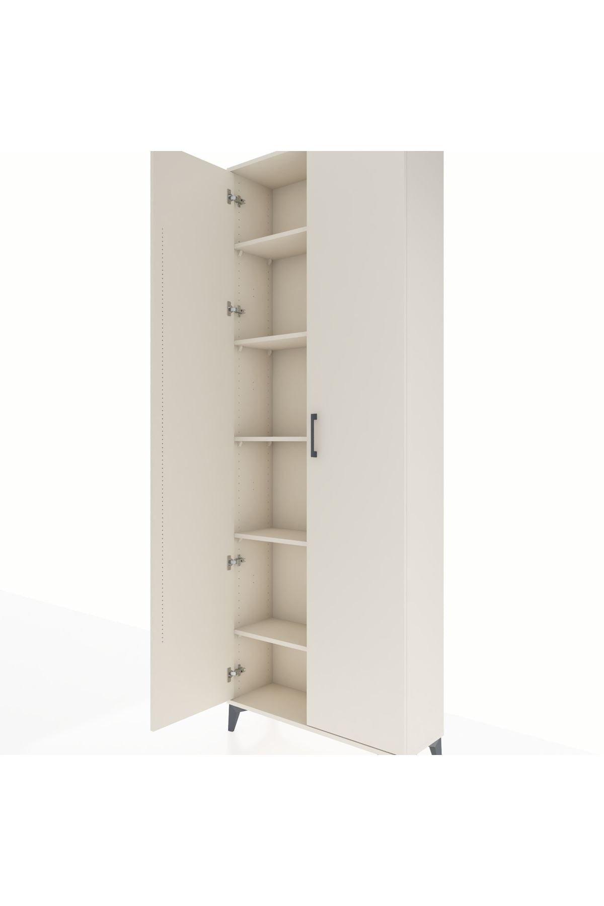 Arges Dolap 5 Raflı 2 Kapaklı 88x30x243 - S33M293V1A