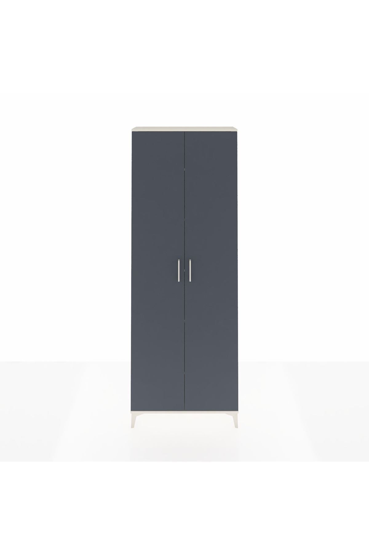 Arges Dolap 5 Raflı 2 Kapaklı 88x30x243 - S33M293V2A