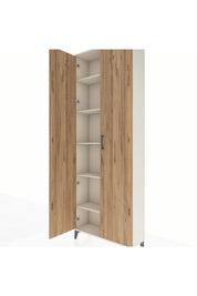 Arges Dolap 5 Raflı 2 Kapaklı 88x30x243 - S33M293V3A