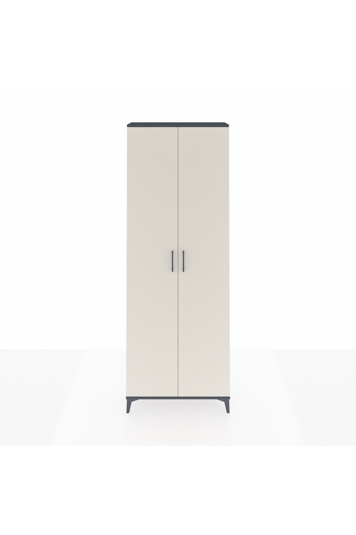 Arges Dolap 5 Raflı 2 Kapaklı 88x30x243 - S33M293V4A