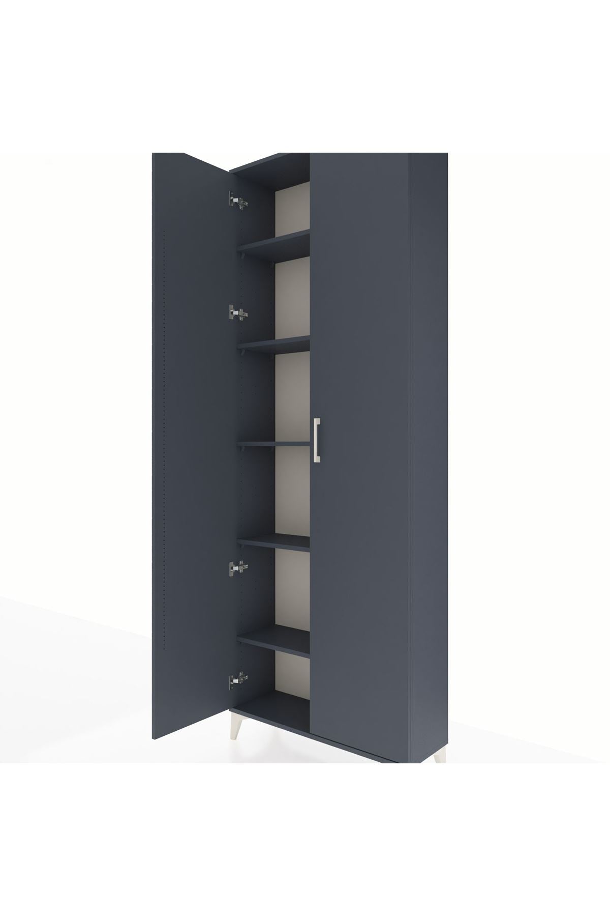 Arges Dolap 5 Raflı 2 Kapaklı 88x30x243 - S33M293V5A