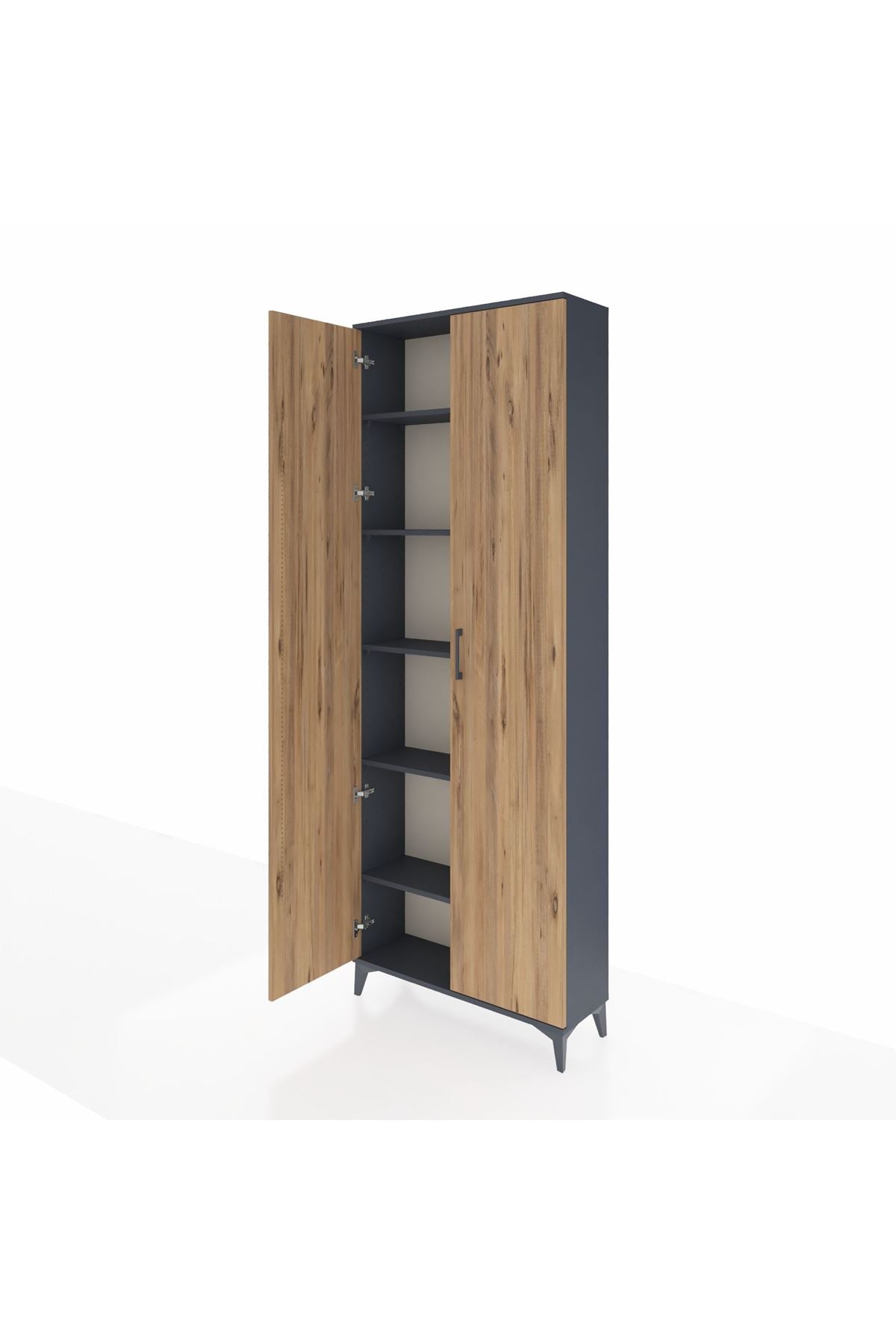 Arges Dolap 5 Raflı 2 Kapaklı 88x30x243 - S33M293V6A