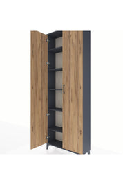 Arges Dolap 5 Raflı 2 Kapaklı 88x30x243 - S33M293V6A