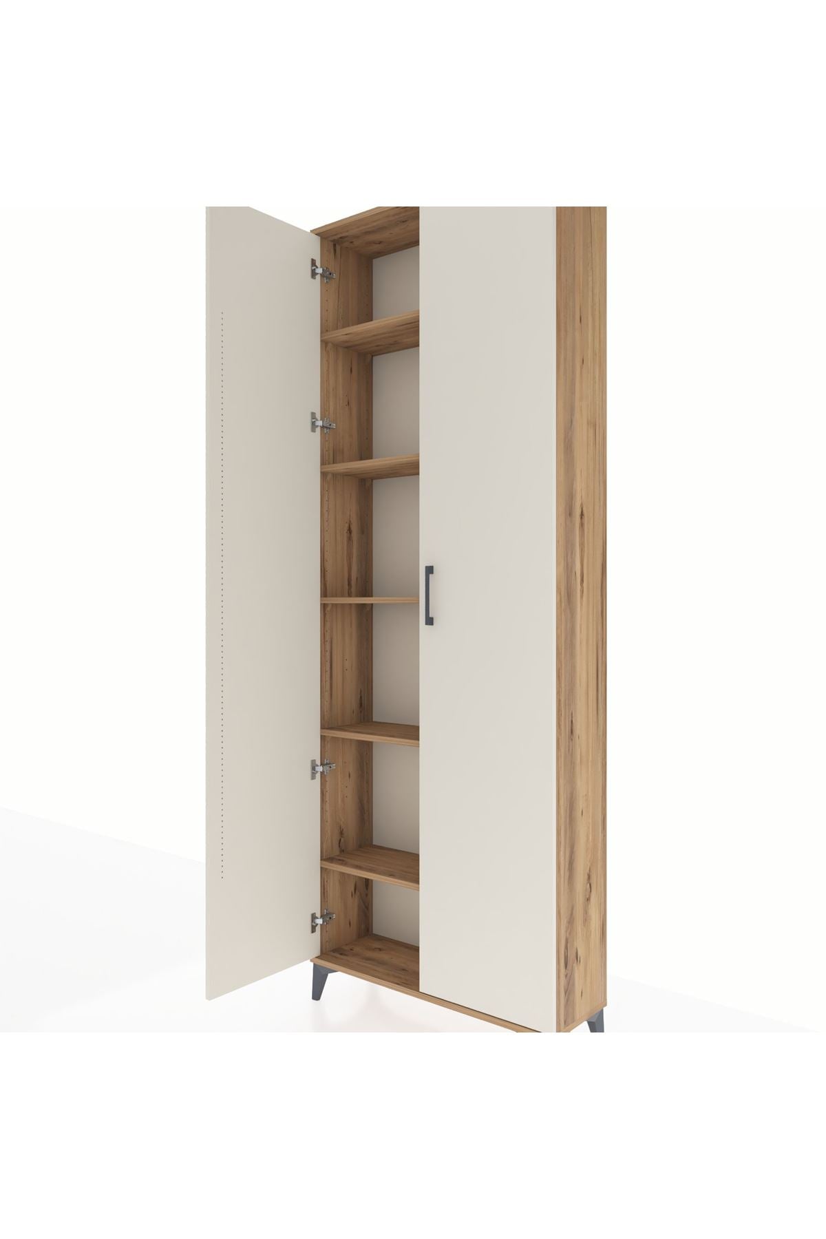 Arges Dolap 5 Raflı 2 Kapaklı 88x30x243 - S33M293V7A