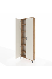 Arges Dolap 5 Raflı 2 Kapaklı 88x30x243 - S33M293V7A