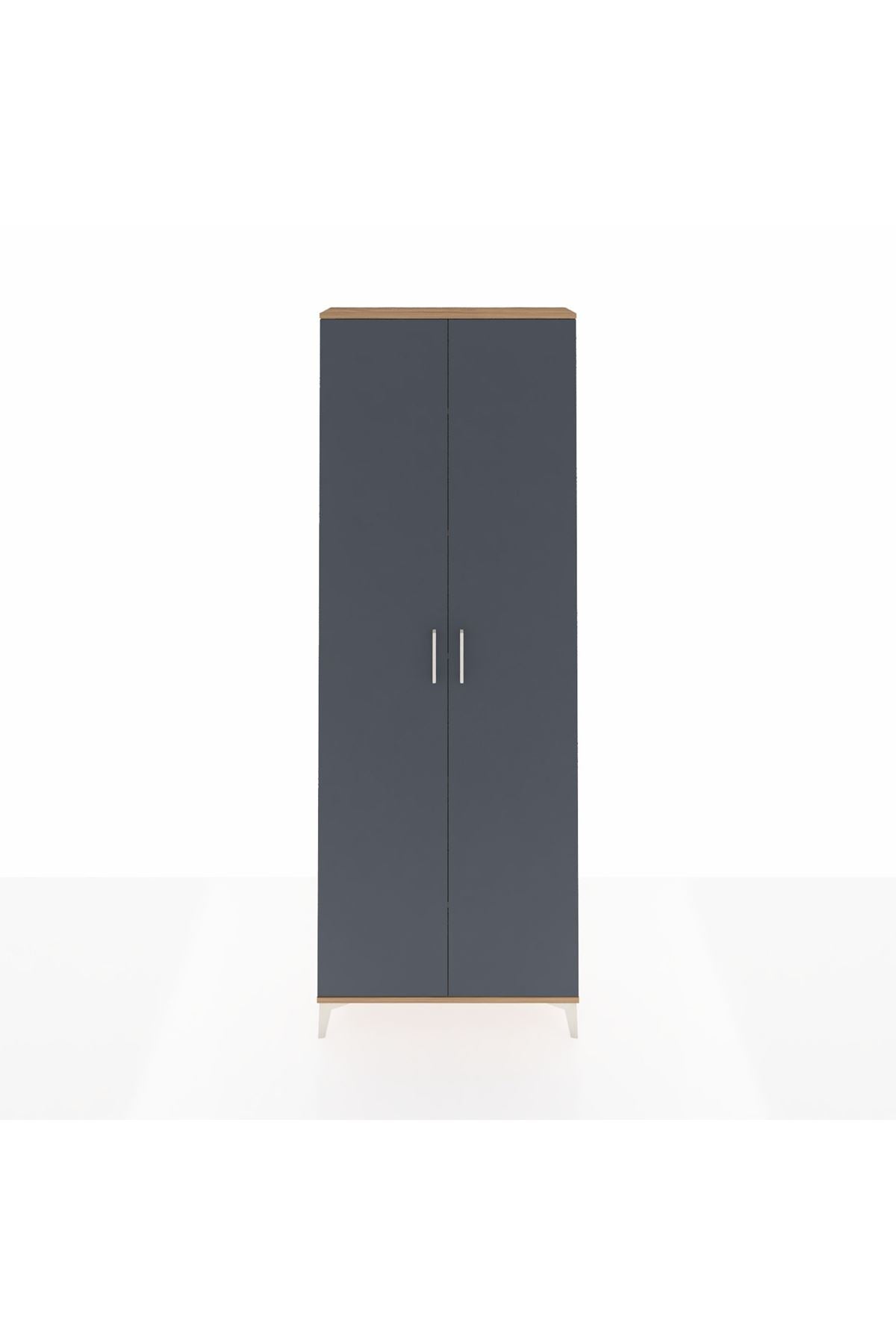Arges Dolap 5 Raflı 2 Kapaklı 88x30x243 - S33M293V8A