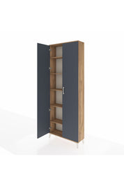 Arges Dolap 5 Raflı 2 Kapaklı 88x30x243 - S33M293V8A