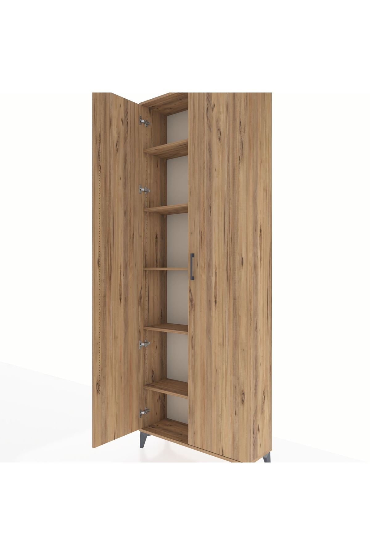 Arges Dolap 5 Raflı 2 Kapaklı 88x30x243 - S33M293V9A