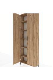 Arges Dolap 5 Raflı 2 Kapaklı 88x30x243 - S33M293V9A