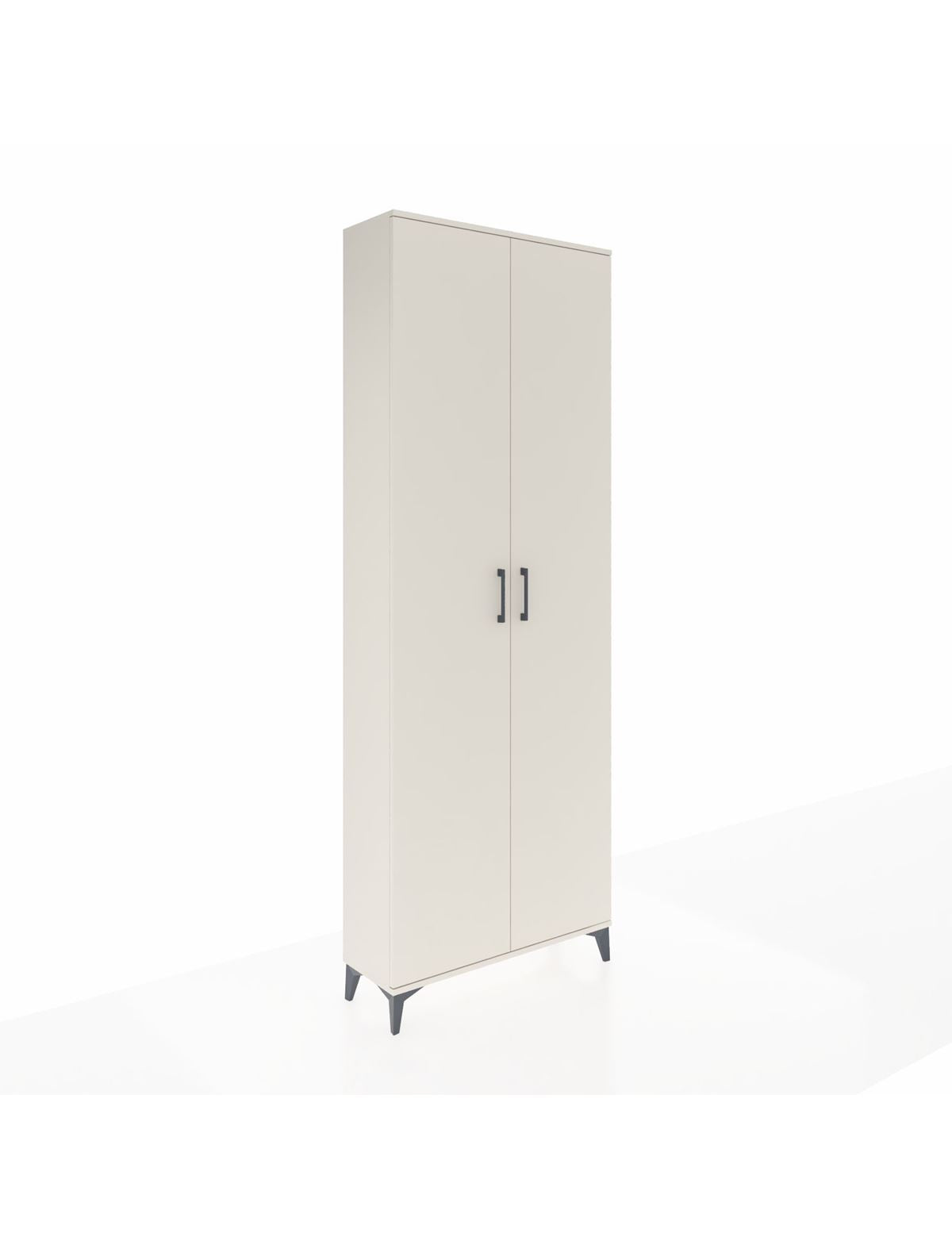Arges Dolap 2 Raflı 2 Kapaklı Tek Askılı 88x30x243 - S33M295V1A