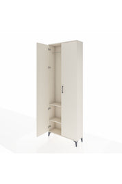 Arges Dolap 2 Raflı 2 Kapaklı Tek Askılı 88x30x243 - S33M295V1A