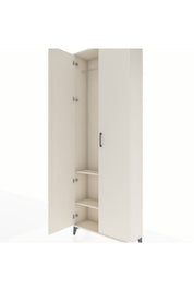 Arges Dolap 2 Raflı 2 Kapaklı Tek Askılı 88x30x243 - S33M295V1A