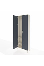 Arges Dolap 2 Raflı 2 Kapaklı Tek Askılı 88x30x243 - S33M295V2A