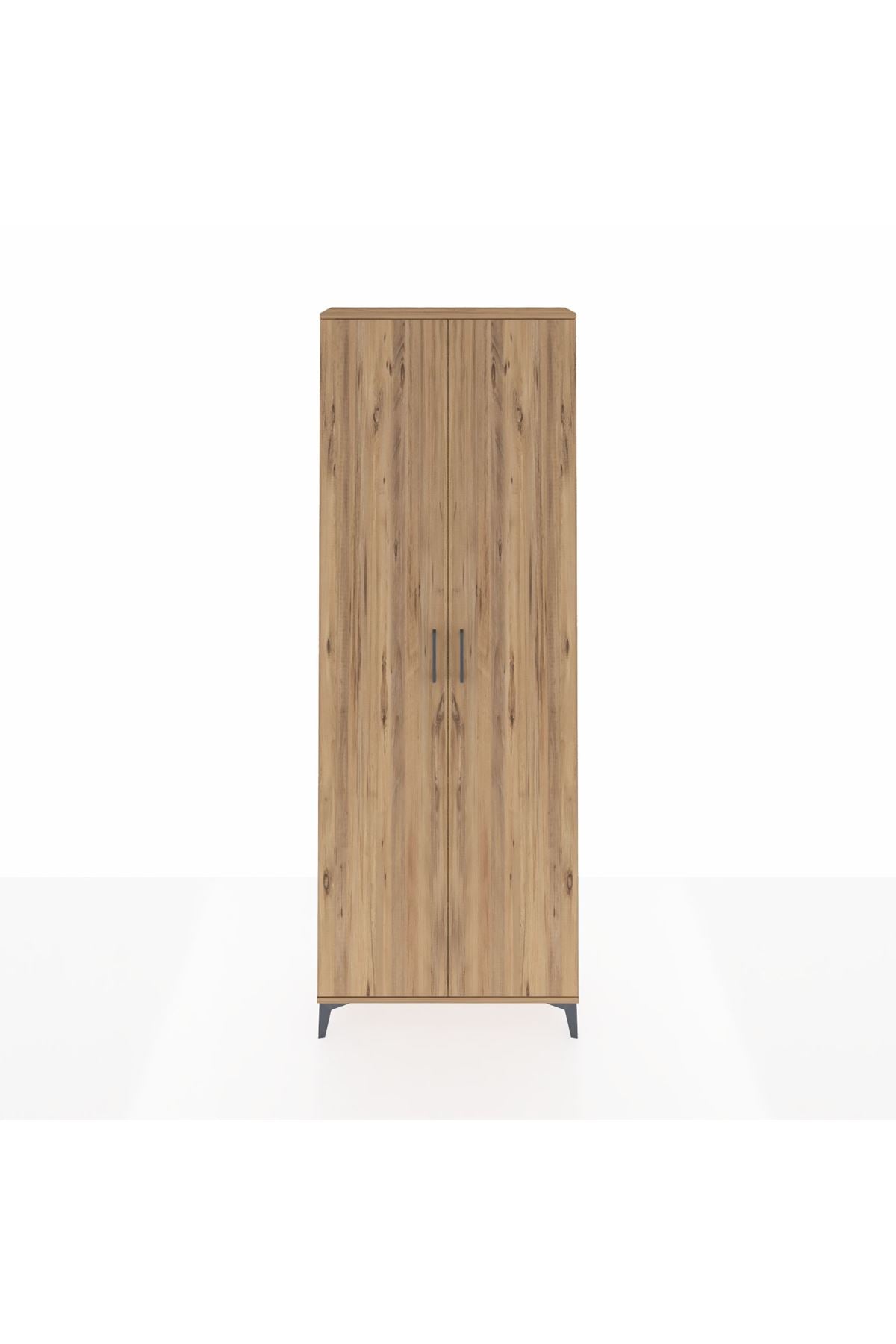 Arges Dolap 2 Raflı 2 Kapaklı Tek Askılı 88x30x243 - S33M295V9A