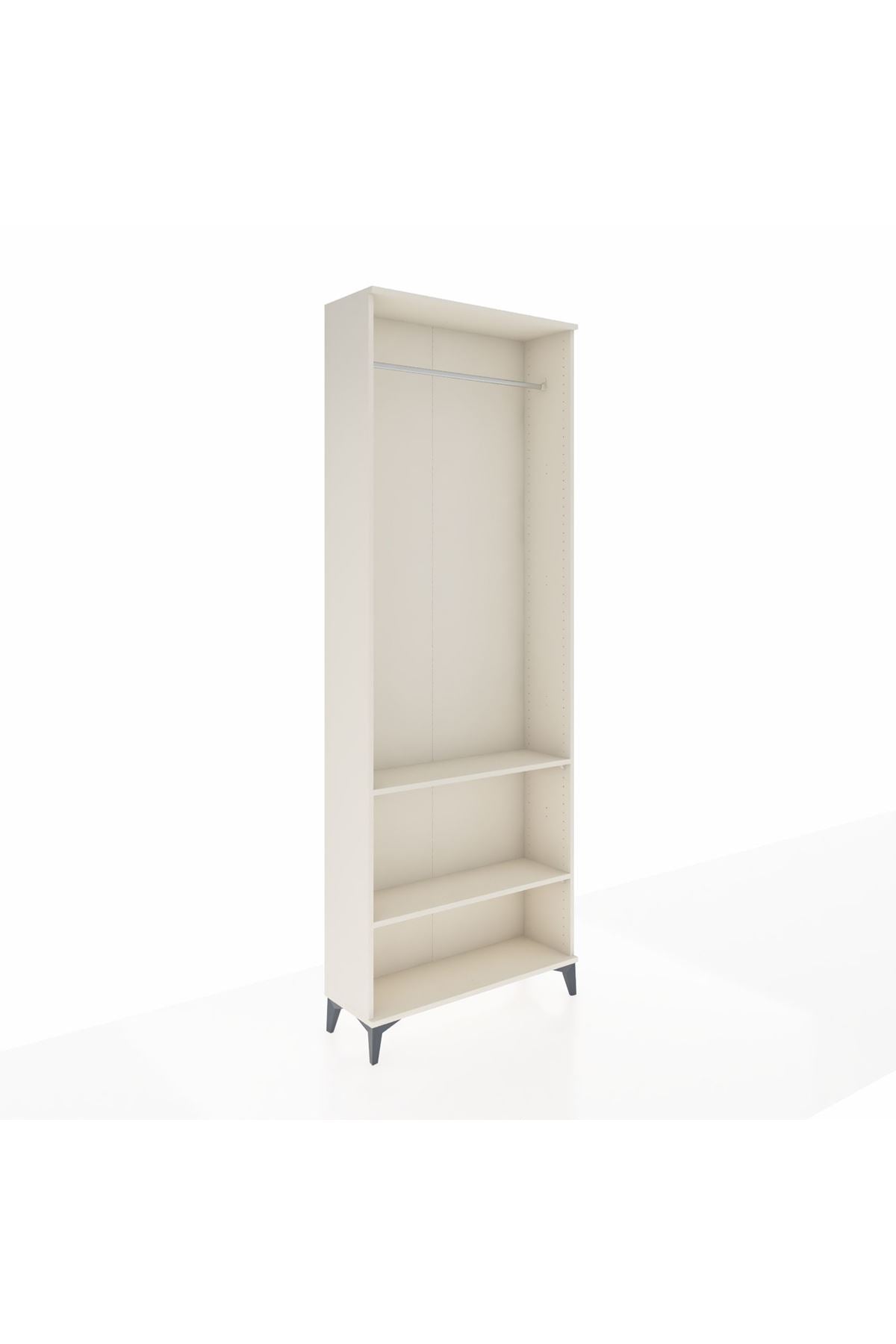 Arges Dolap 2 Raflı Tek Askılı 88x30x243 - S33M296V1A
